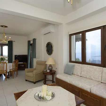 Iatrou House- Villa With Incredible View Portaria  Exterior photo