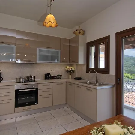 Iatrou House- Villa With Incredible View Portaria  Exterior photo