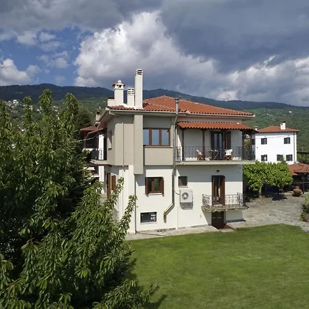 Iatrou House- Villa With Incredible View Portaria  Exterior photo